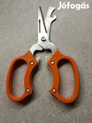 Retro többfunkciós kemping- és konyhai olló