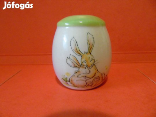 Retro tojás formájú nyuszis sószóró fűszerszóró 1 db