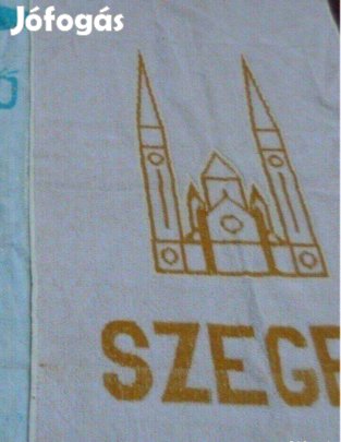 Retro törölköző feliratos Új