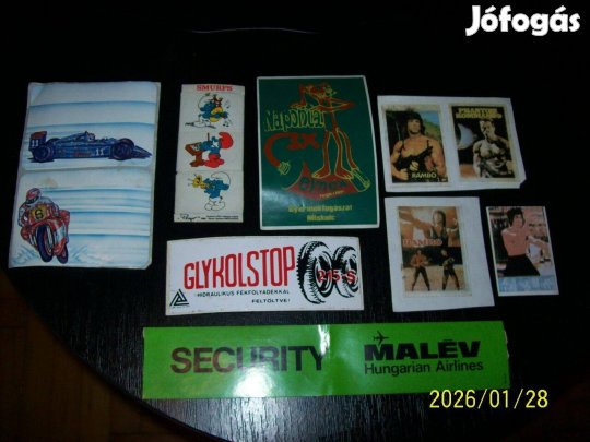 Retro trafikárus levonók (Bruce Lee,Schwarzenegger,MALÉV stb.)