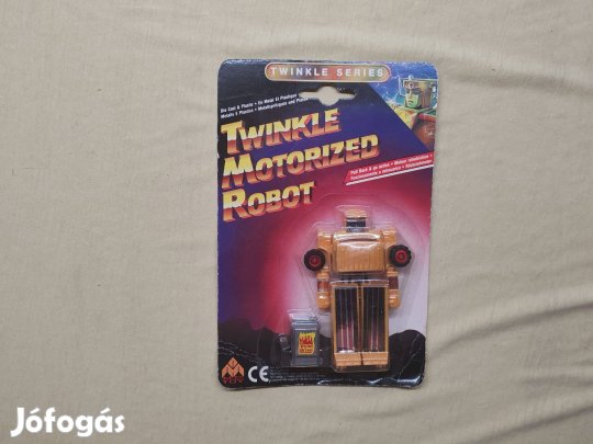 Retró trafikos transformers '80-as évek MC Toy Motorized Robot 8431T