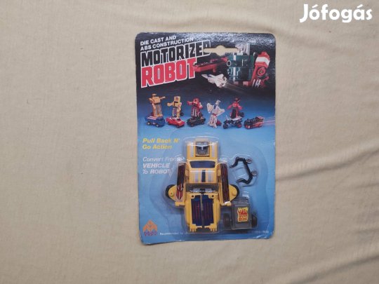 Retró trafikos transformers '80-as évek - MC Toy Motorized Robot 8432