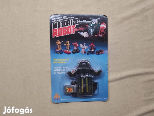 Retró trafikos transformers '80-as évek - MC Toy Motorized Robot 8435