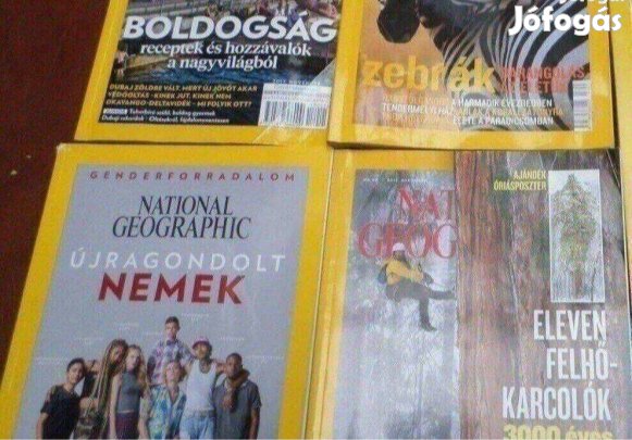 Retro újság National Geographic 27 db