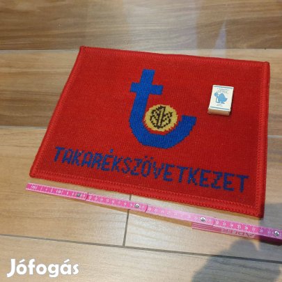 Retro újszerű takarékszövet szőnyeg OTP szocreál lakásdekoráció kádár