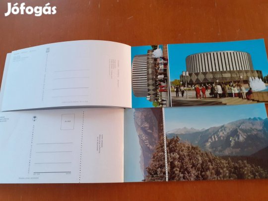 Retro üres kitéphető külföldi képeslap csomagok különböző darabszámmal