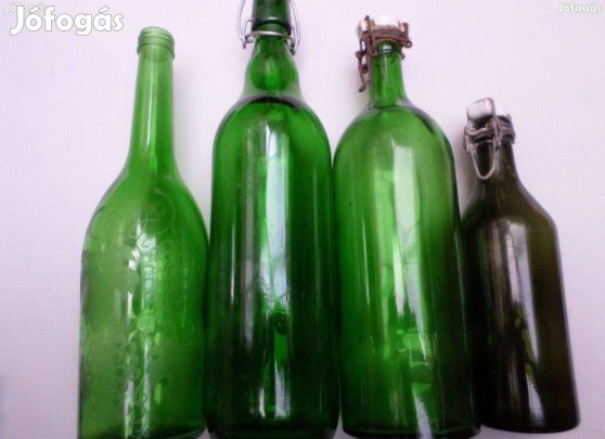 Retro üveg gyűjtemény