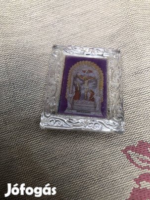Retró üveg szentkép 1000 Ft 