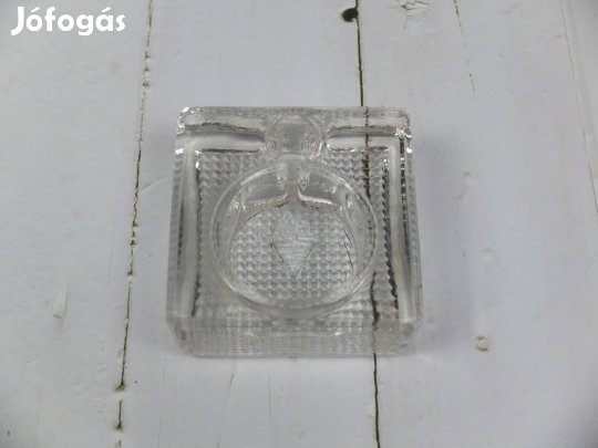 Retró üveg tintatartó
