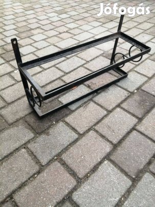 Retro vas polctartó virágtartó