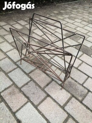 Retro vas újságtartó