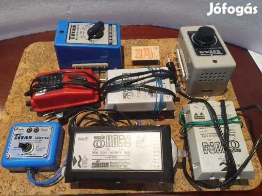 Retro vasútmodell működő trafók egyben titán lima piko H0 b0 1