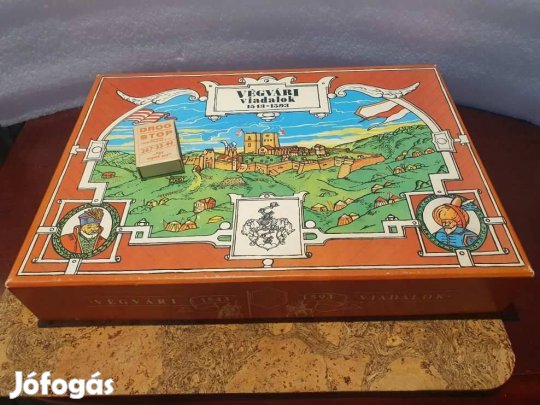 Retro végvári viadalok hiánytalan társasjáték minerva trial