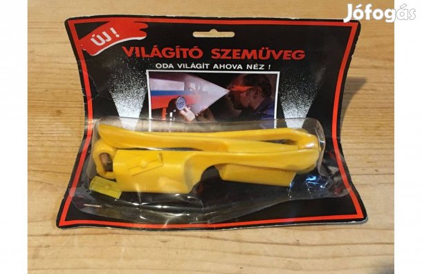 Retro világító szemüveg
