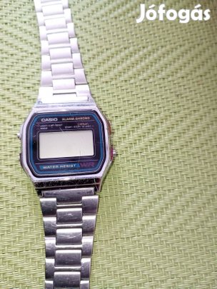 Retro vintage casio alarm chrono 593-a158w 15000ft óbuda