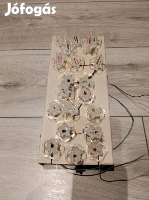 Retro,vintage szovjet karácsonyi égősor