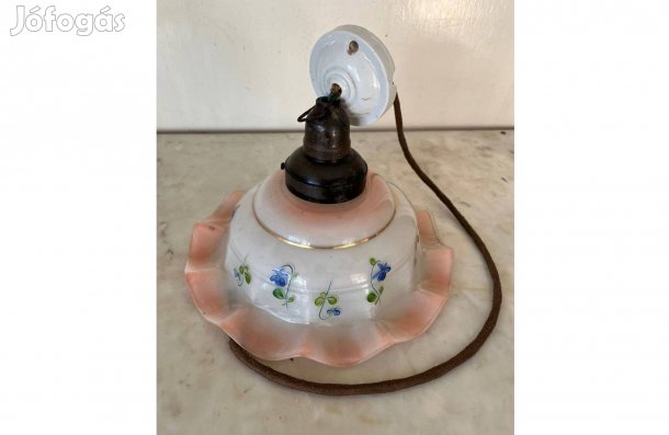 Retró virág mintás csillár!