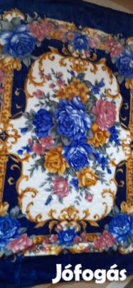 Retró virágmintás nagy plédek (150×220cm) - 2 db