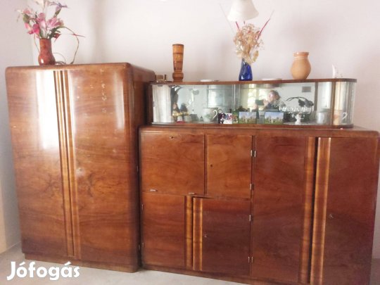 Retro vitrines Erzsébet szekrénysor + a többi