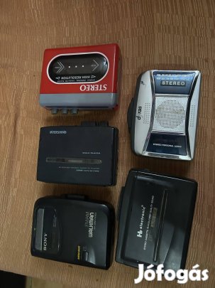Retro walkmanok a legtöbb működik