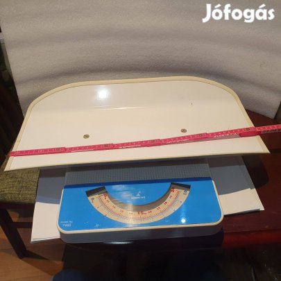 Retro zománc babamérleg 20Kg-ig mér orvosi eszköz személy mérleg szocr