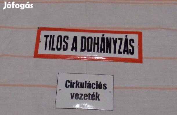 Retró zománctáblák eladó