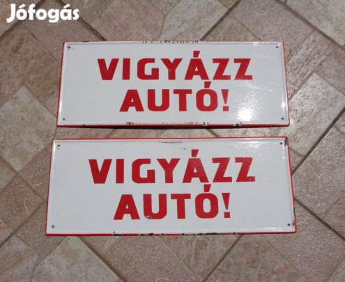 Retró zománctáblák eladó