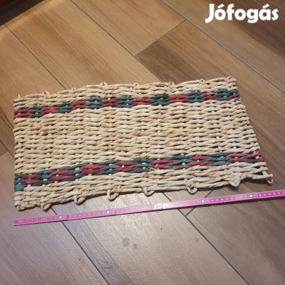 Retro zsírúj fonott lábtörlő a béke táborából szocreál filmellék