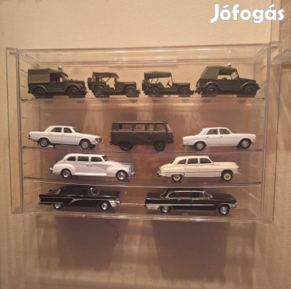 Retroautók KGST szovjet/2 vitrinben