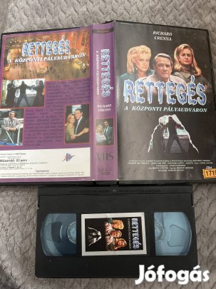 Rettegés a központi pályaudvaron vhs akció thriller.  