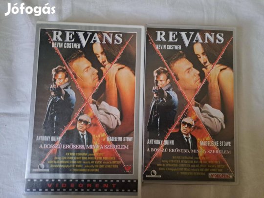 Revans VHS - Nagy és kis tokos változat