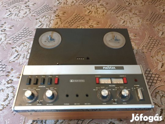 Revox A-77 Dolbis szalagos magnódeck eladó!!!