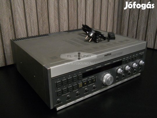 Revox B780 ,2x110W,4-16 ohm,4 hangfalas rádiós sztereo erősítő