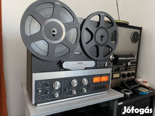 Revox B 77. 3 Fejes 3 motoros Nagy Orsos Magno Korrekt jó állapot 