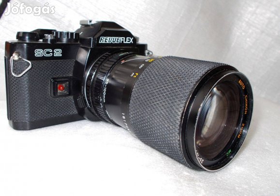 Revueflex SC2 fényképezőgép Chinon Zoom objektívvel