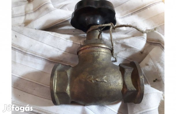 Réz 1" szelep új eladó !