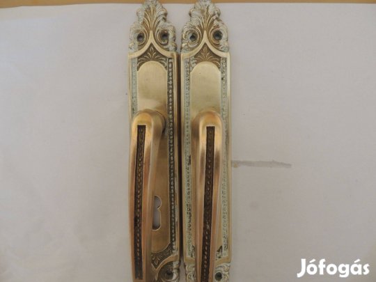 Réz Ajtókilincs Antikolt 55 MM