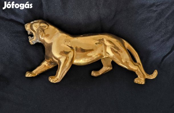 Réz Tigris dísztárgy