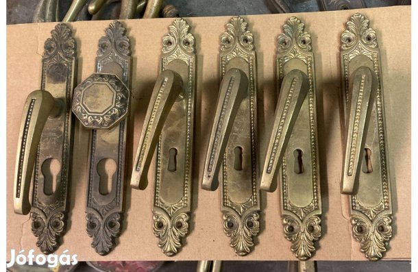 Réz ajtó kilincsek