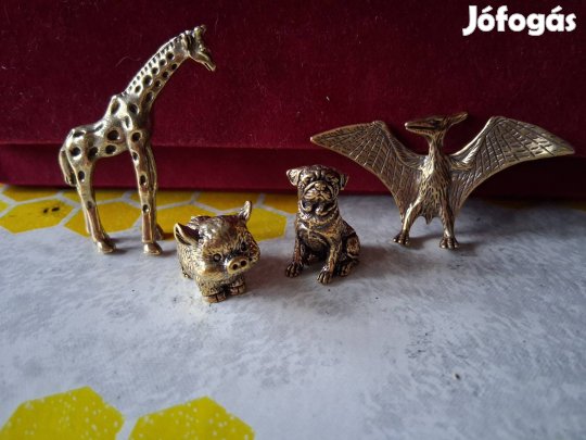 Réz állatkák vegyesen