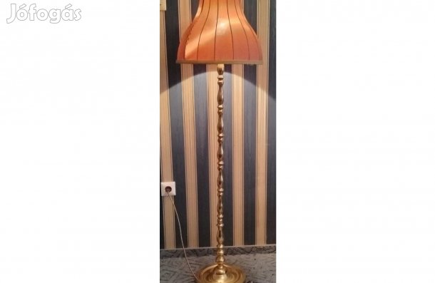 Réz állólámpa