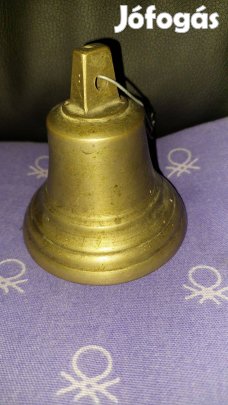 Réz csengő 9.3 cm átmérő