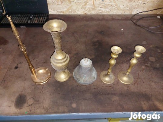 Réz díszek tárgyak eladóak