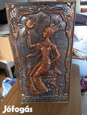 Rez domborműves falikep