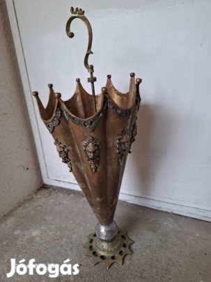 Réz esernyő tartó