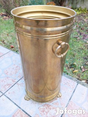 Réz esernyő tartó tigris körmös