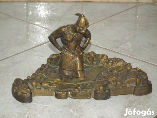 Réz fajsúlyos Nagy-Magyarország Árpád vezér Honfoglalási dísztárgy