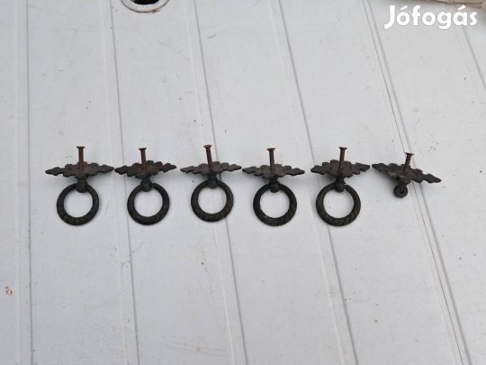 Réz fiók kihúzók, fogantyúk