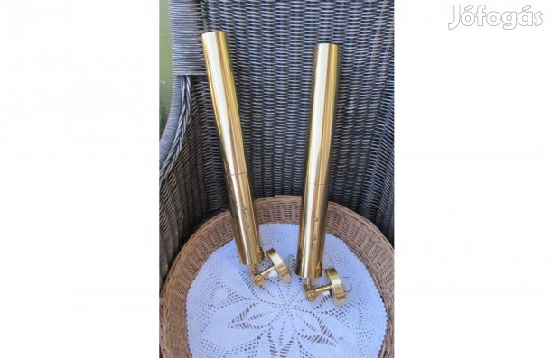 Réz képmegvilágító lámpa pár