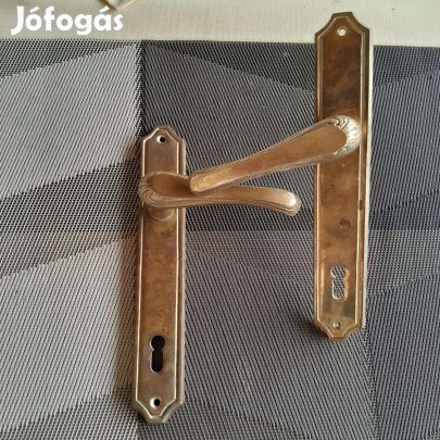 Réz kilincs garnitúra